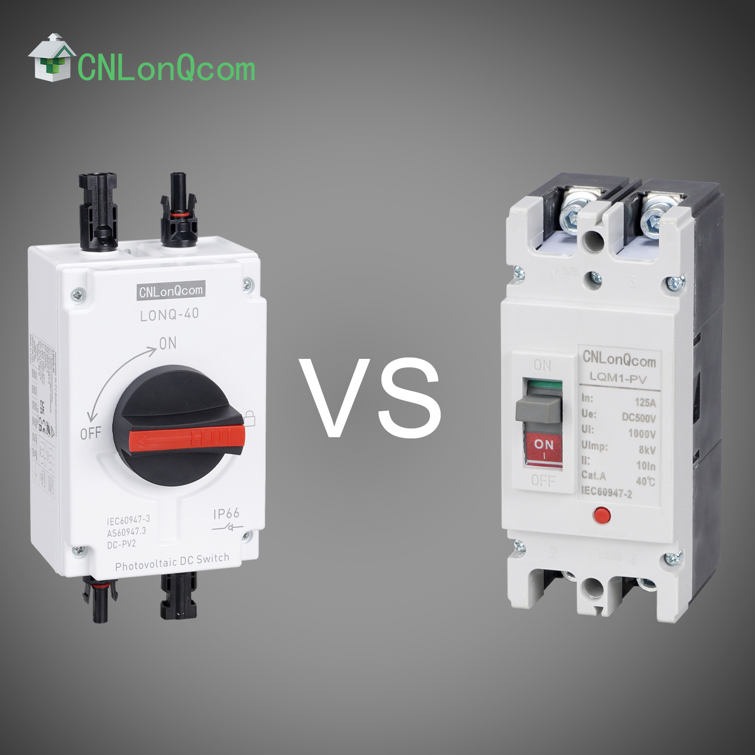 isolator switch နှင့် circuit breaker အကြား ခြားနားချက်