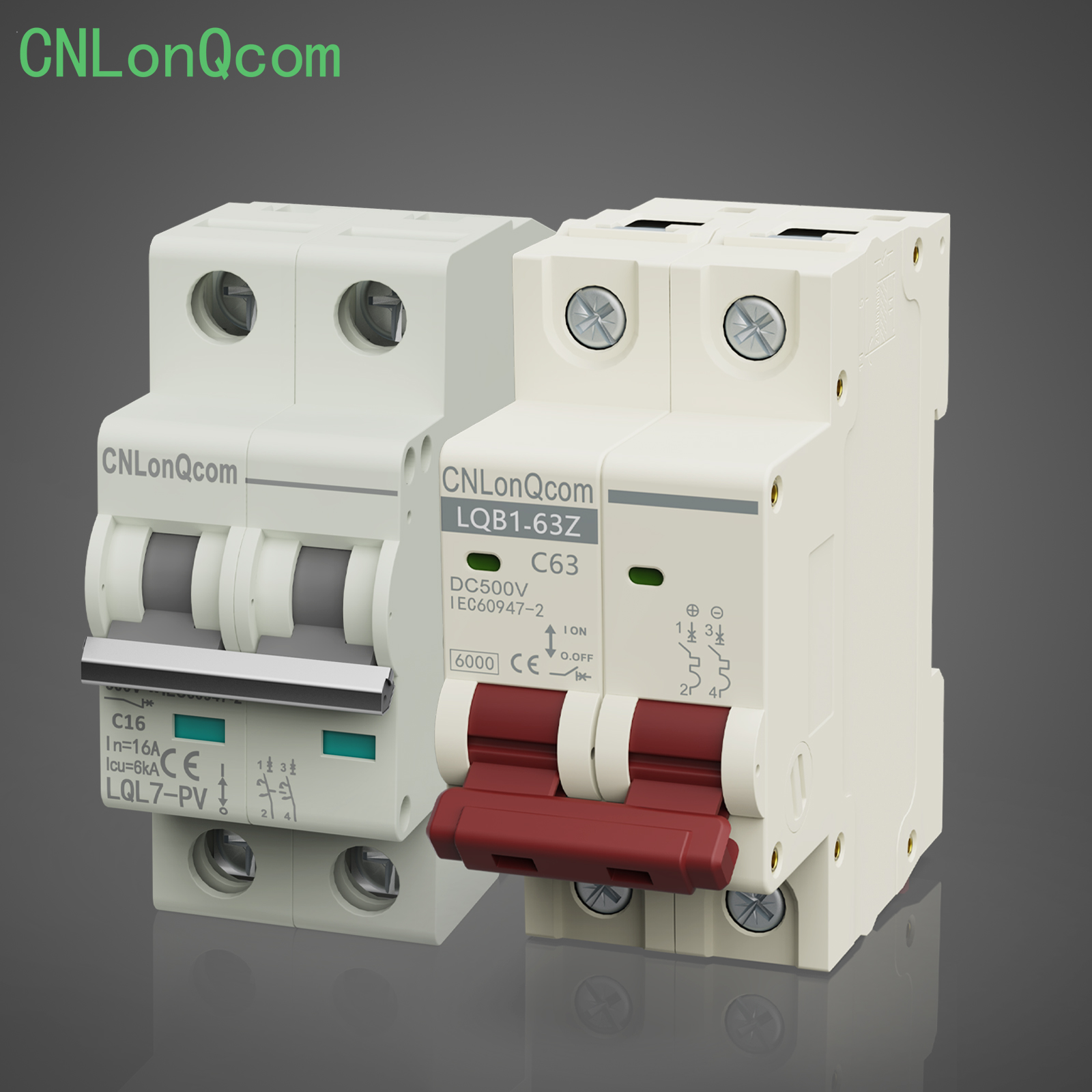 CNLonQcom သည် CE Certification ဖြင့် အရည်အသွေးမြင့် အသေးစား Circuit Breakers များကို မိတ်ဆက်သည်။