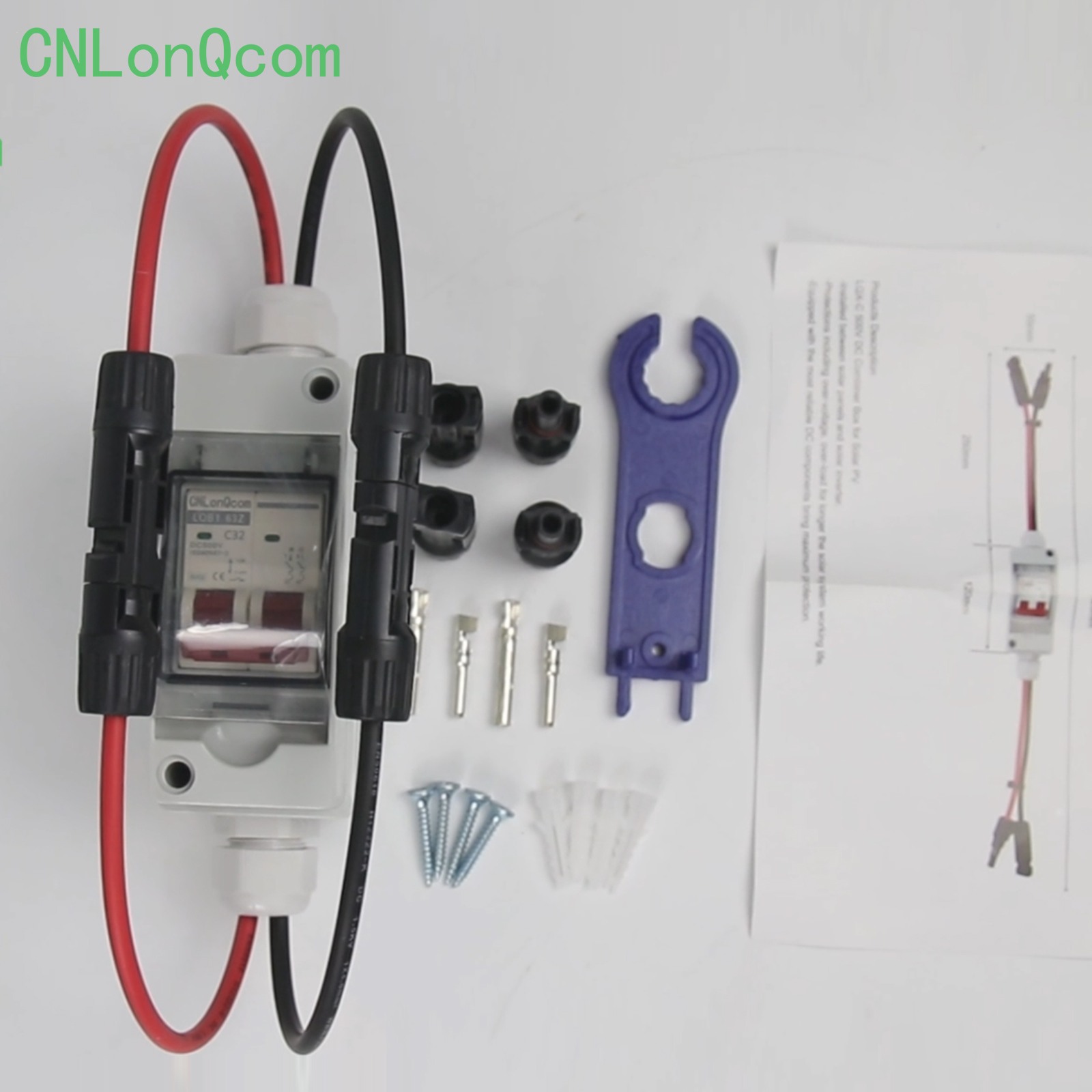 CNLonQcom သည် LQX-C Solar DC Breaker Box ကို လွှင့်တင်လိုက်သည်။