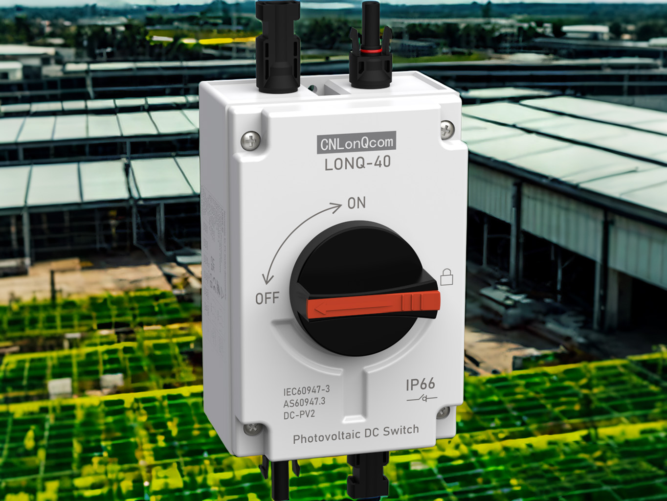 PV disconnect switch: နေရောင်ခြည်စွမ်းအင်သုံးစနစ်များ၏ 