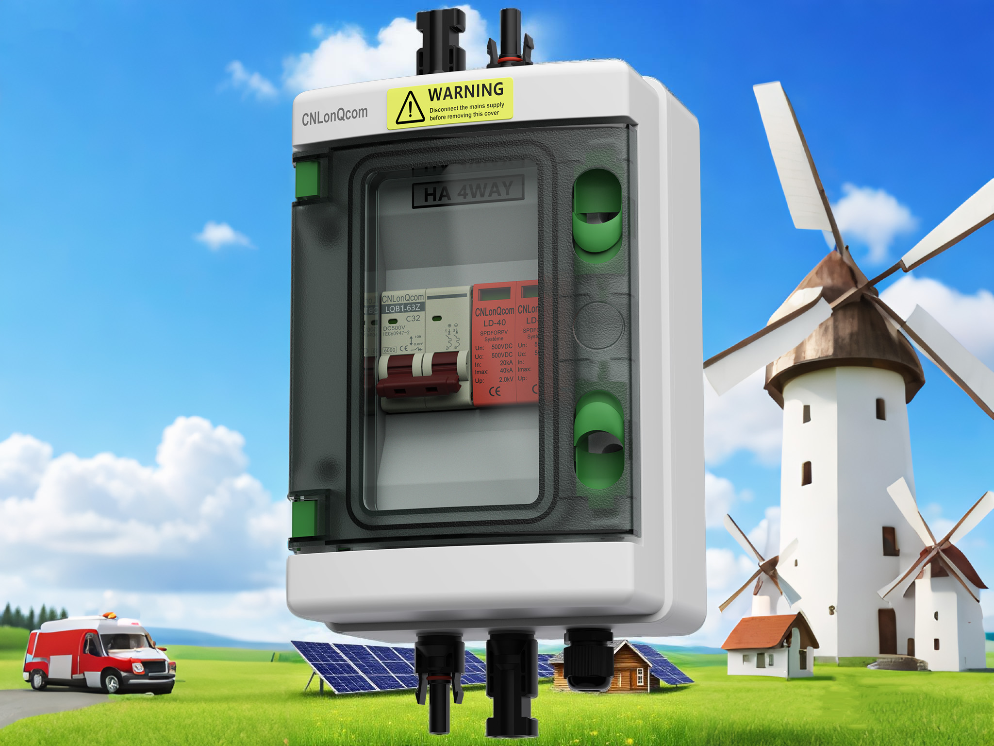 circuit breaker များနှင့်မြင့်တက်ကာကွယ်သူများ - Photovoltaic စနစ်များကိုလုံခြုံစိတ်ချရသောအုပ်ထိန်းသူများ