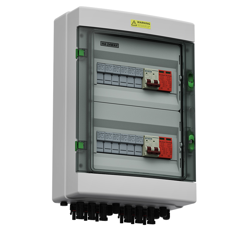 PV combiner box 6 ကို 2 ထွက် DC500V